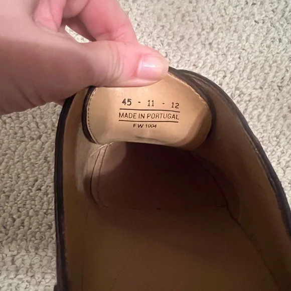 SuitSupply Men's Italian Leather Lace
Up Oxford Shoes - Picture 5 of 7